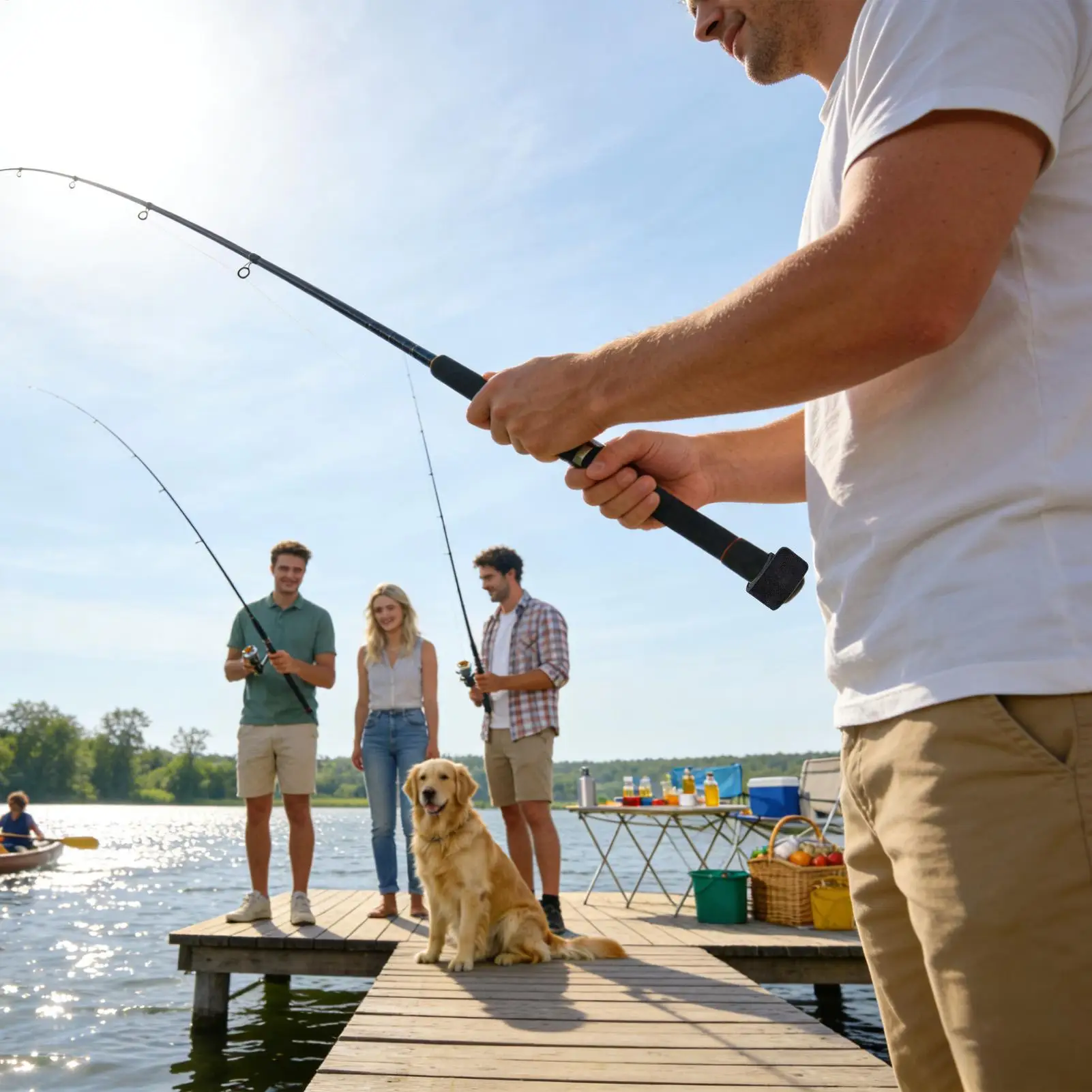 

Rod Sleeves Elastic Protective Sleeve Fishing Rod Covers Storage Transportation For Angler Casting Trolling Fly Boat Shore Lake