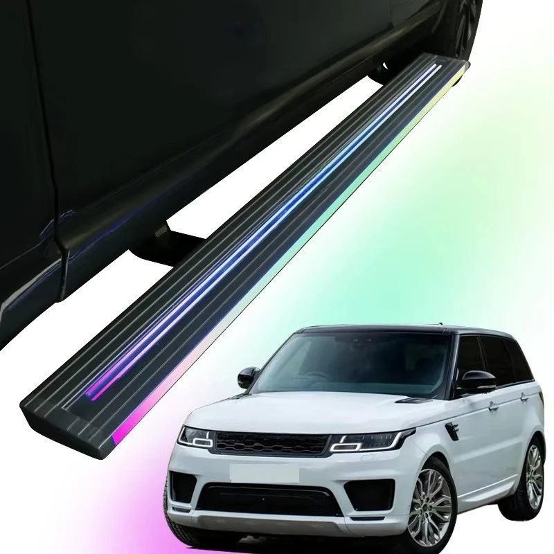 

Automatic Electric Power Neon Led Light Side Step Running Board for SUV 2014-2016 2017-2022 Auto Replacement
