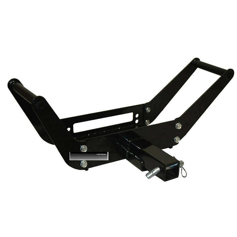 

12,000Lbs Hitch Winch Mount Foldable Class IV 2" Receiver Plate for Off-Road Recovery & Towing Powder Coated
