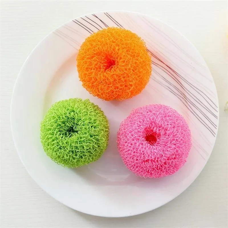 Kitchen Cleaning Ball Nano Fiber Cleaning Brush Dishwasher Scrubber Ball Nano Fiber Cleaning Pot Washing Tool Clean Brush