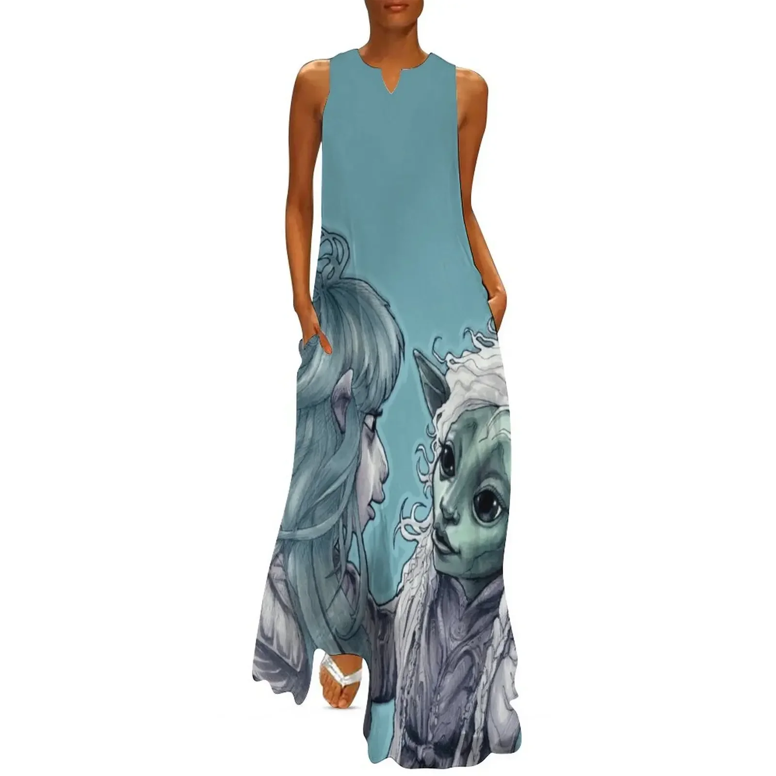 

Rian x Deet Long Dress summer dress woman 2025 chic and elegant evening dress womens clothing bandage