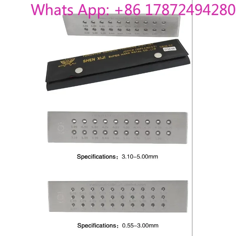 Triangular brushed board die Jewelry making equipment Tools