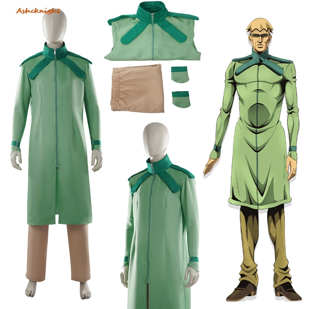 

Anime JoJo Bizarre Adventure Steel Ball Run Cosplay Steven Steel Clothes Halloween Costume Outfit Suits Party Disguise Roleplay