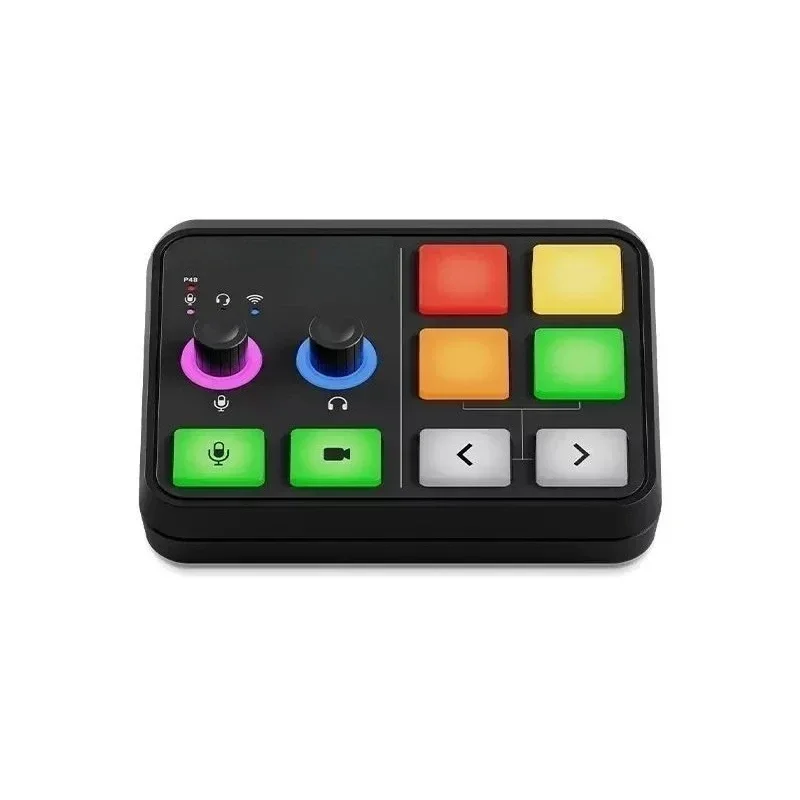 Mixer, live video capture card, audio interface sound card effect device