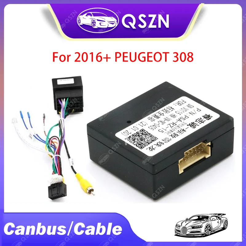 

Cable Car Android Canbus Box PSA-XB-04 For 2016+ PEUGEOT 308 Power Harness Wiring Cable Car Radio Ford