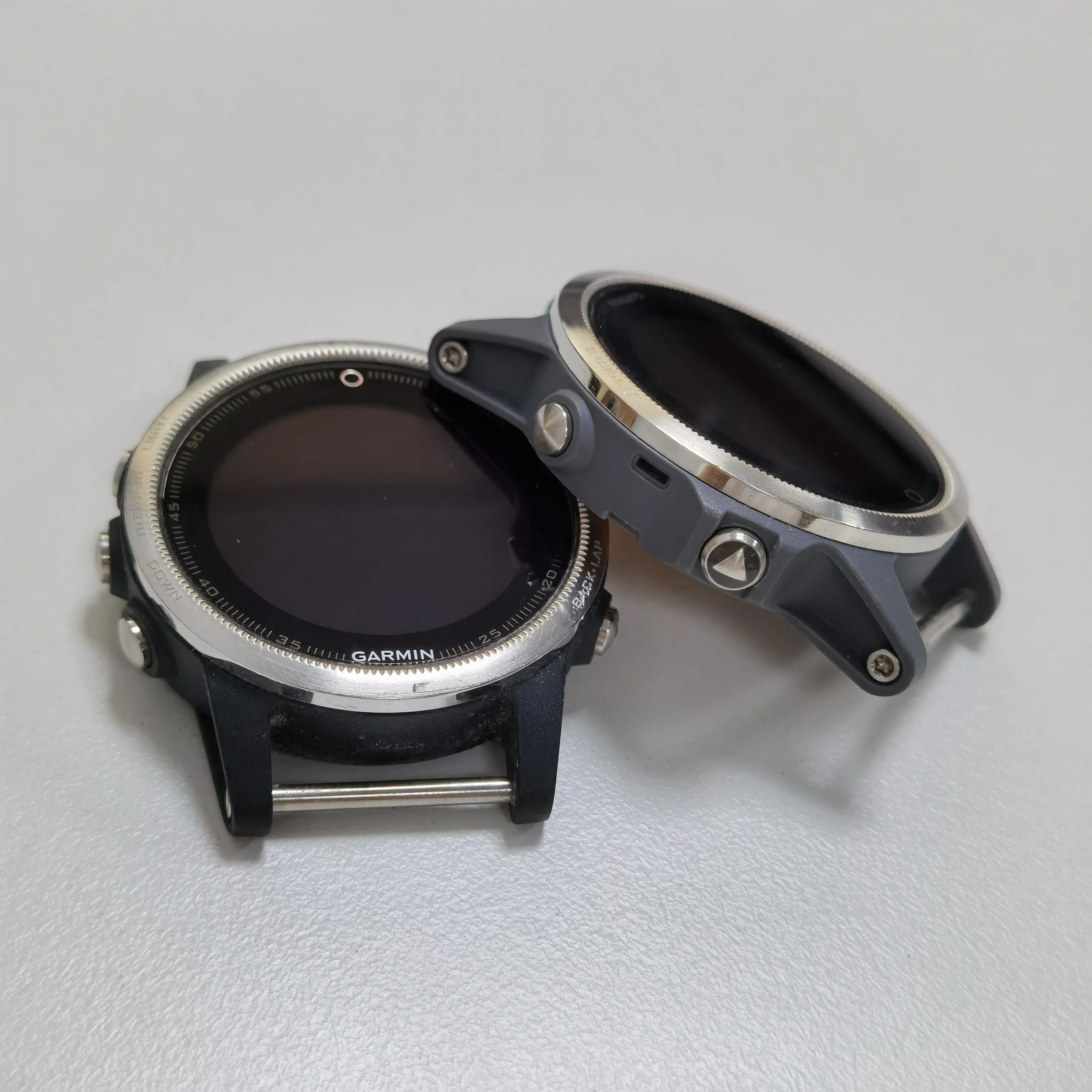 Tela de exibição para Garmin Fenix 5S, tela LCD com botão, peças de reposição, reparo da caixa frontal