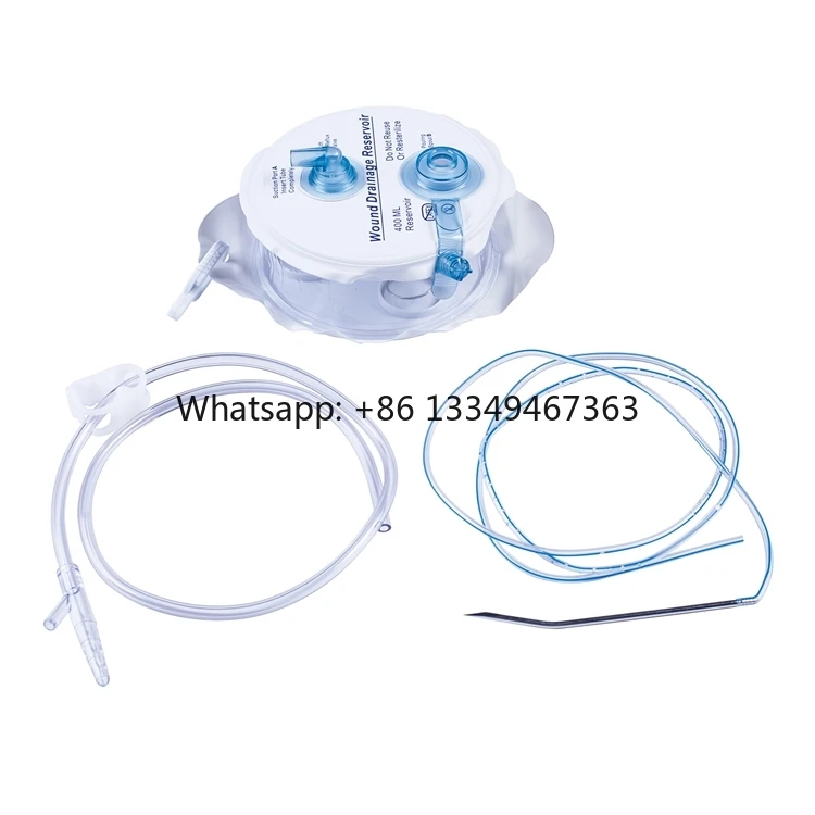 Negative Pressure Closed Wound Drainage Suction System 200/400/600/800ml Wound Drainage Reservoir