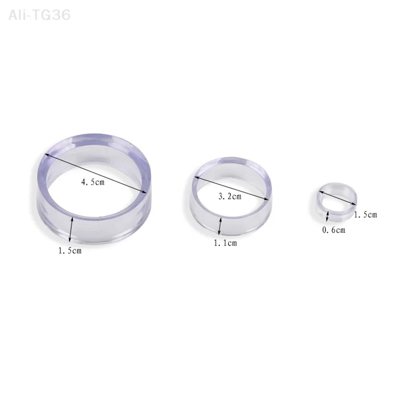 Présentoirs en acrylique Transparent pour boules de cristal, 10 pièces, supports de sphère de pierres précieuses en verre de Quartz, Supports de socle de Base, accessoires