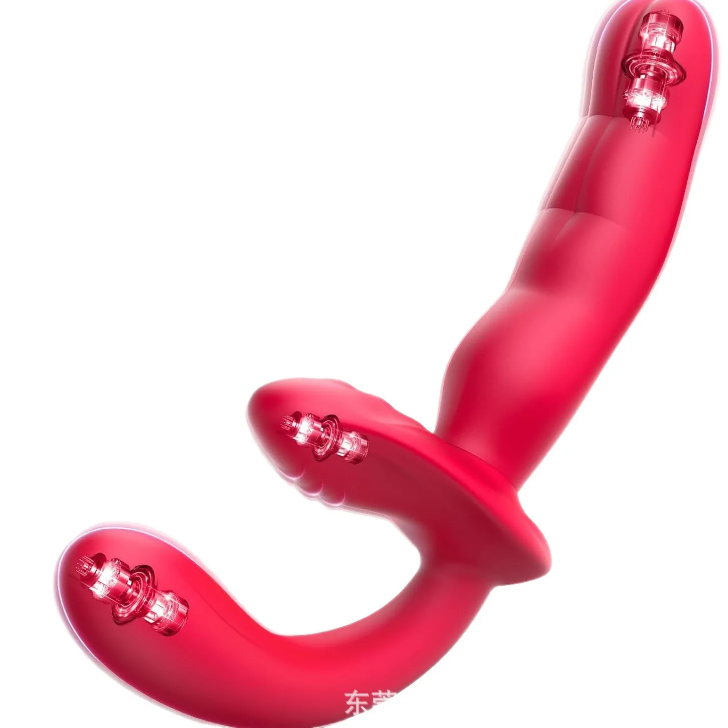 Double Ended Anal Dildo Wearable G-Spot Vibrator Remote Control Finger Vibrating Butt Plug Adult Toys for Women Couples