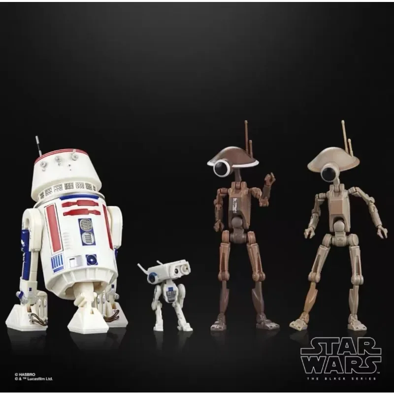 New Original Hasbro Star Wars The Black Series R5-D4, BD-72 & Pit Droids Action Figure Toys Gift Model