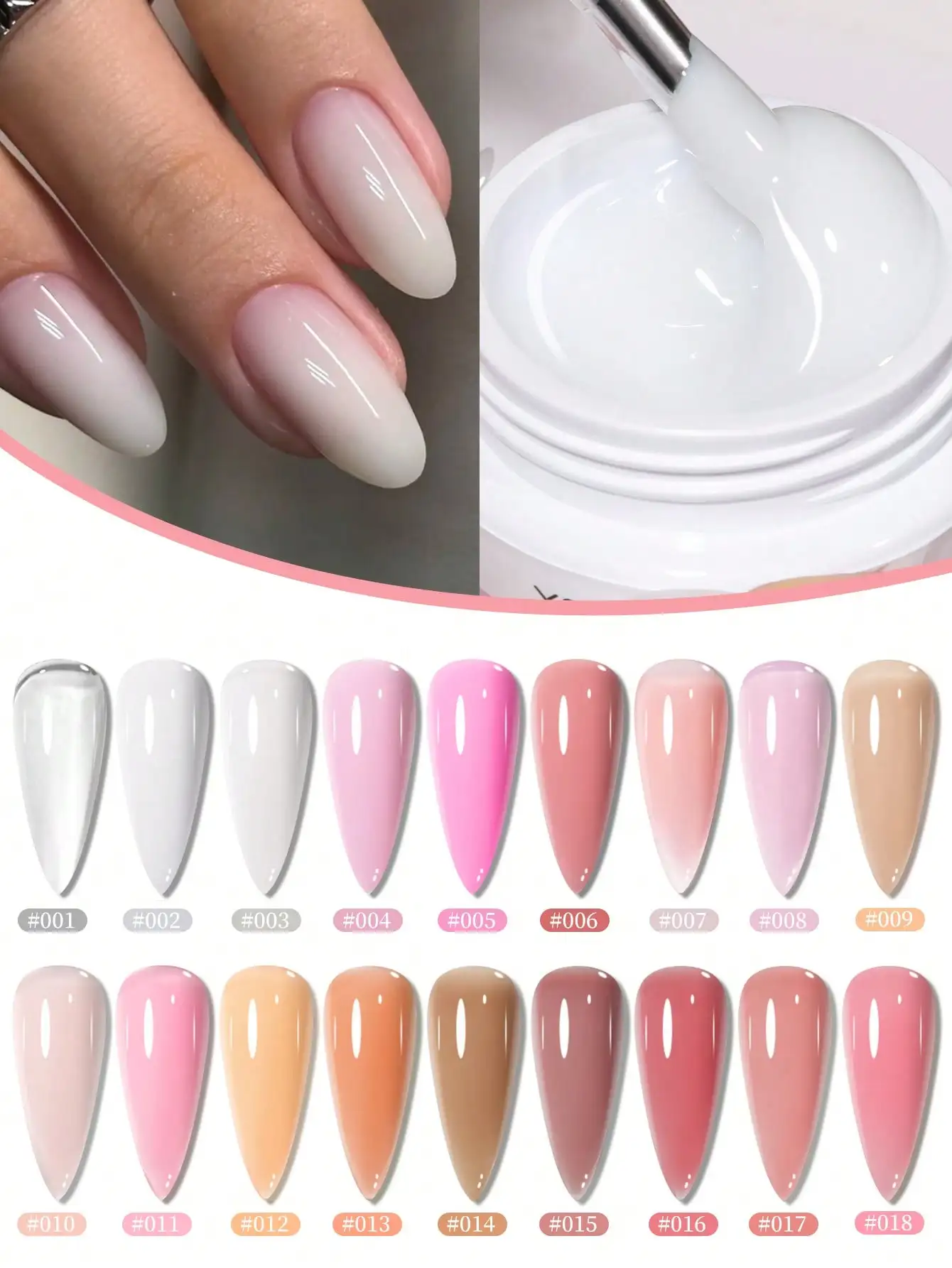 1PC 30ml Extender UV/LED Fast Extender Paper Free Nail Support Strong Construction Strengthening Gel Nail Gel