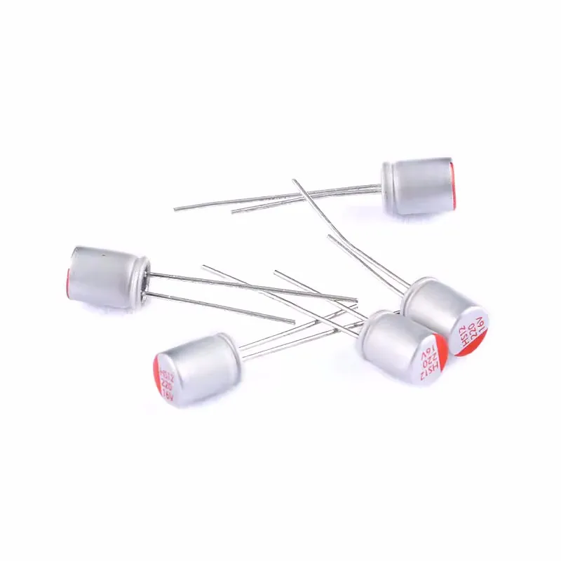 

50PCS Straight Insert Solid State Electrolytic Capacitor 220uF 16V 6*9mm Solid State Capacitor