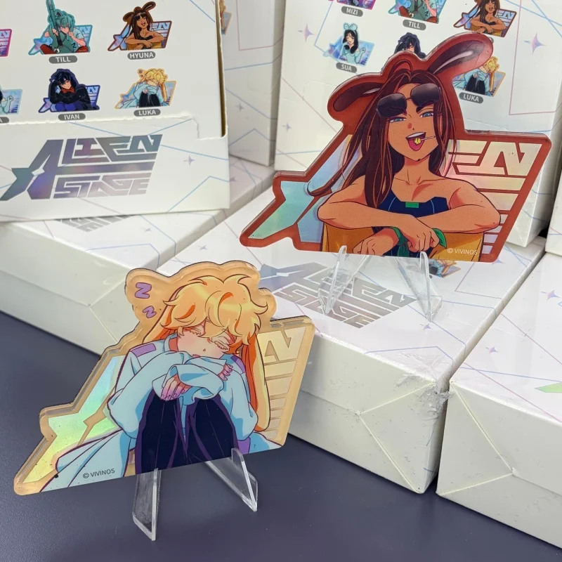 【正規品】在庫あり エイリアンステージ ラビット アクリルシリーズ ブラインドボックス 冷蔵庫ステッカー アニメ周辺機器 トレンド プレイギフト オーナメント