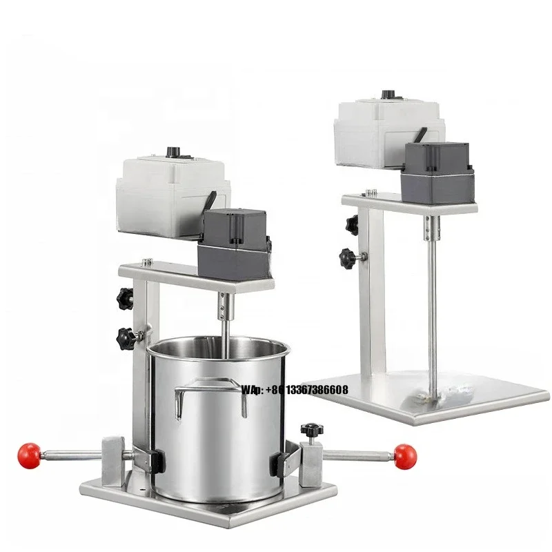 Small Industry Paint Glue Food Cosmetic Laboratory Liquid Brushless Electric Manual Mixer Machine Mixer Blender