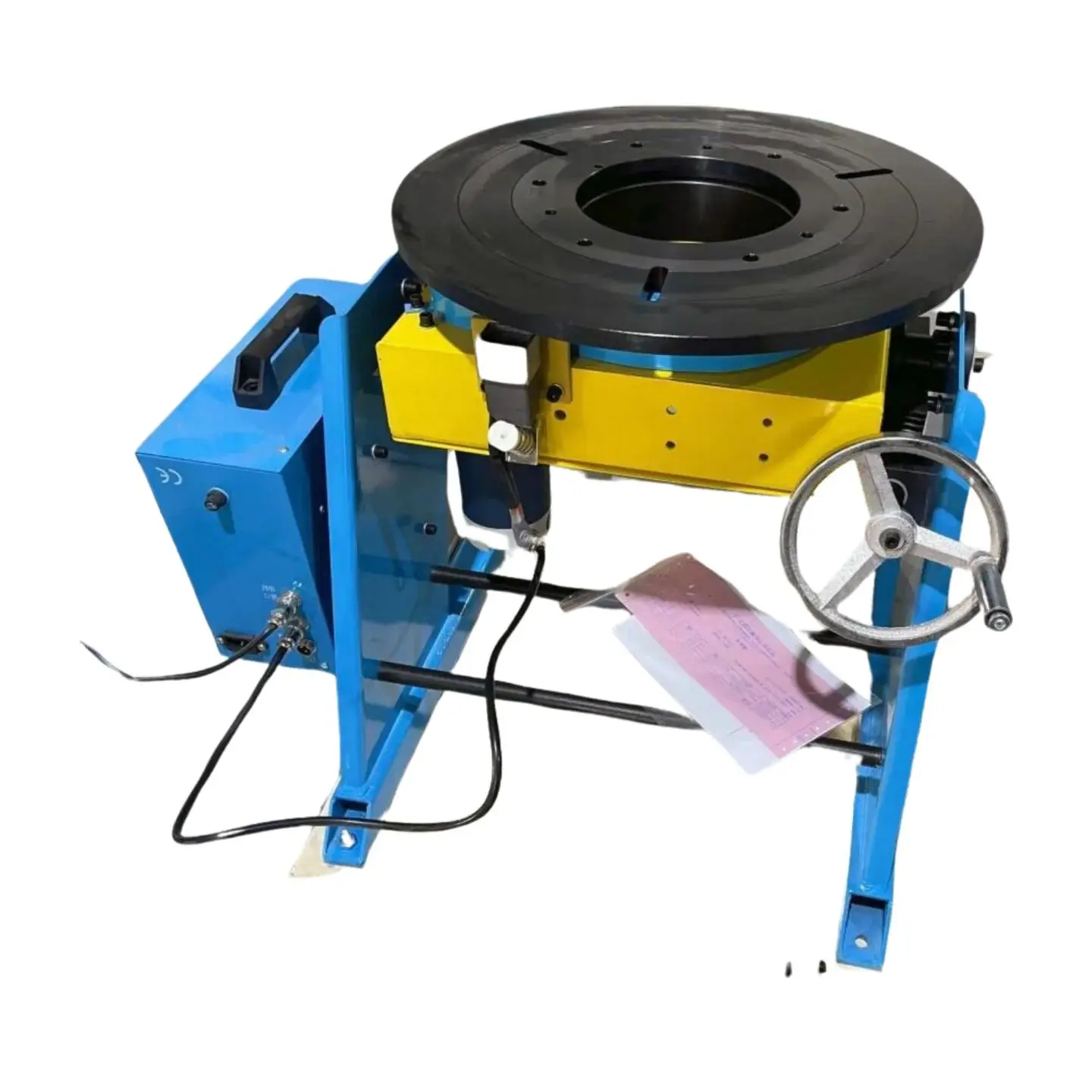 HD-100 100KG Circle Pipe Workpiece Welding Positioner Turntable Equipment Welding Rotator Rotary Welding Table without chuck