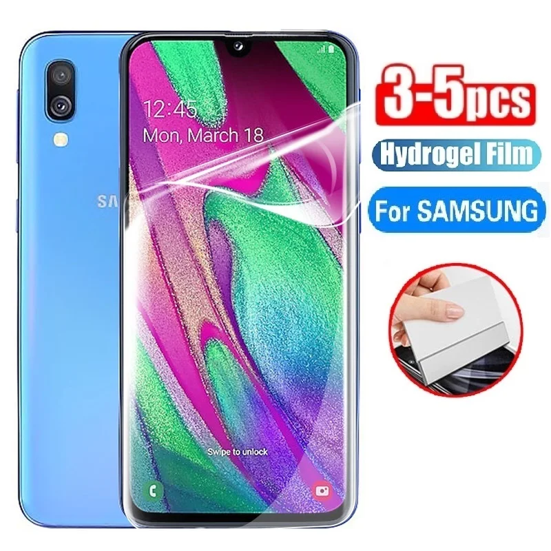 

3-5Pcs Hydrogel Film For Samsung Galaxy S6 A7 S7 For A7 2016 2017 Screen Protector Samsun A5 2017