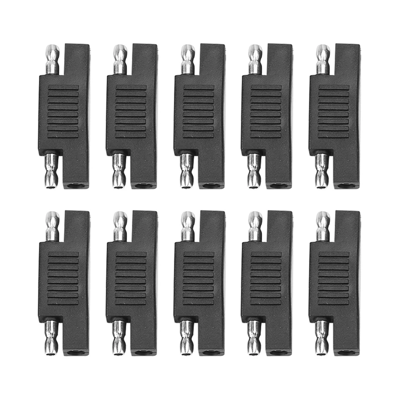 SAE Polaridade Adaptador Reverso para Desconexão Rápida, Cabo de Extensão, Bateria do Painel Solar, 12 V, 24V, 10 Pcs