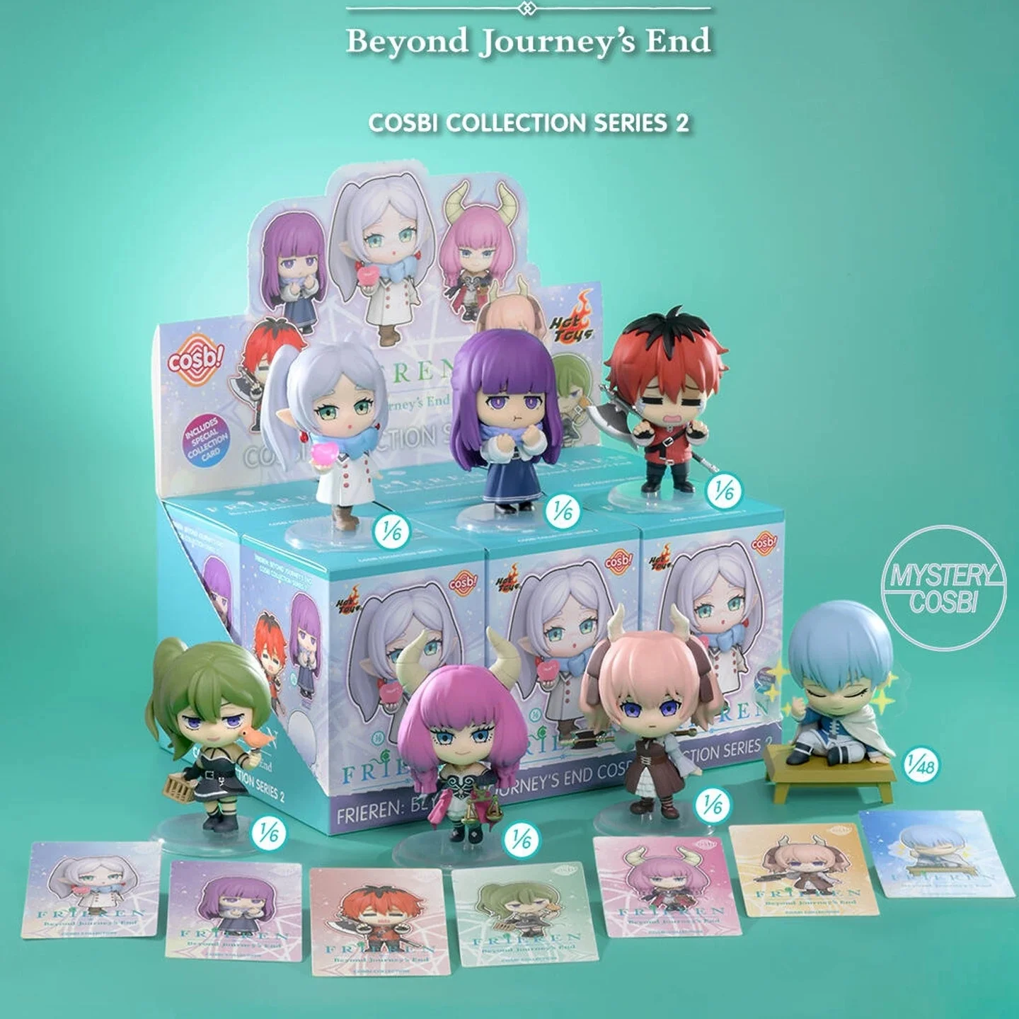

Hot Sale Hot Toys Frieren Beyond Journeys End Cosbi Collection Series 2 Mini Blind Box Pvc Collectible Figure Desktop Decoration