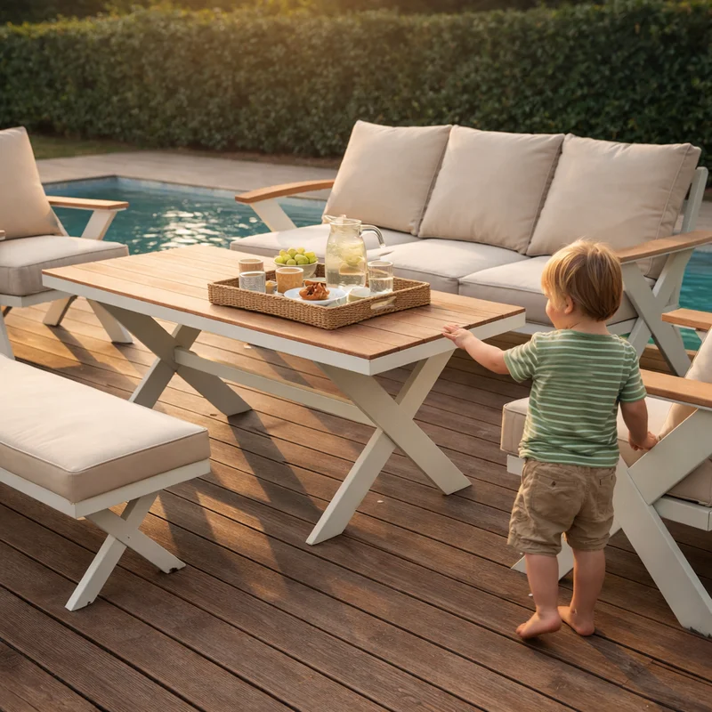 Уличный алюминиевый диван для  – обзор и цена Outdoor Furniture Quick Dry