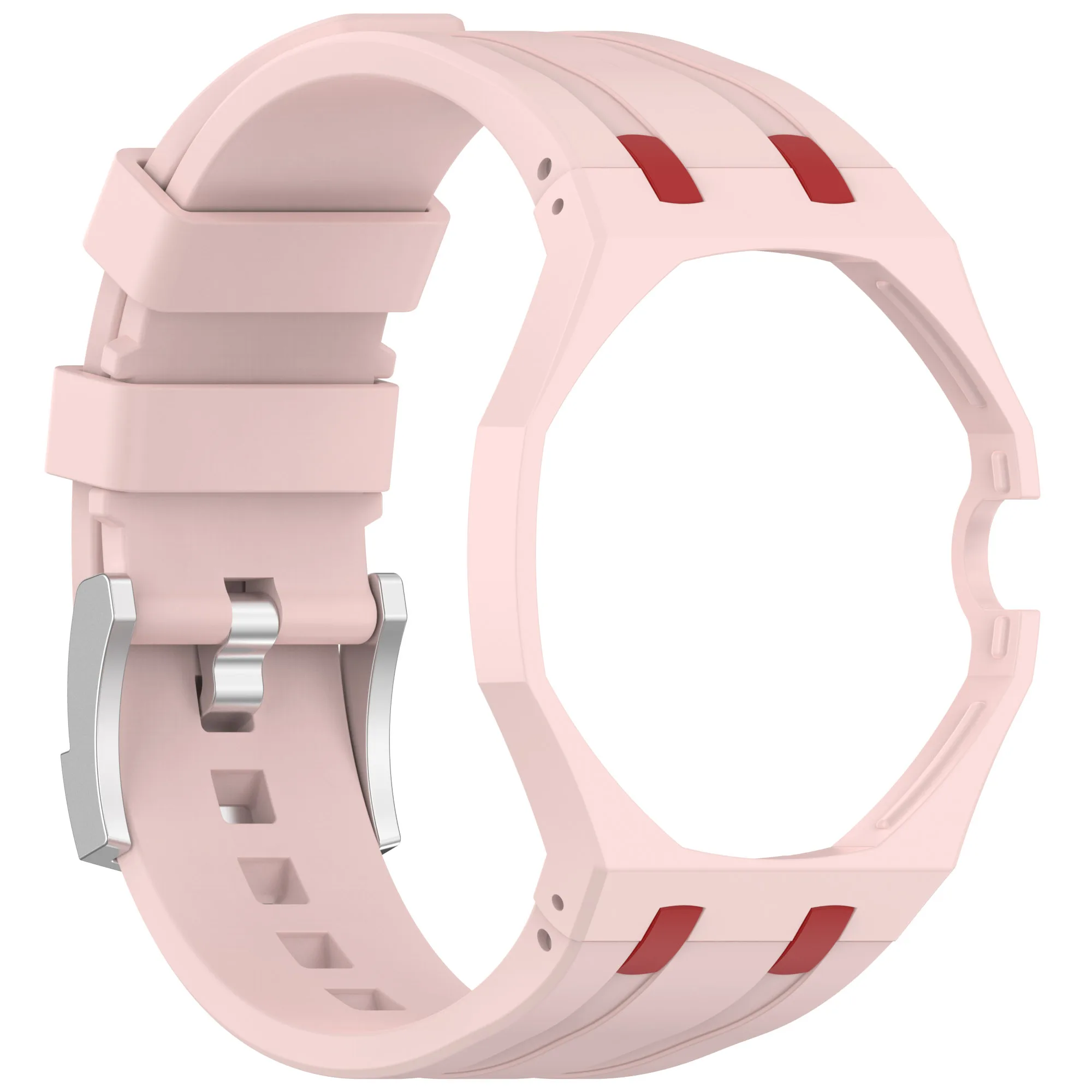 Silikonarmband + PC-Gehäuse für Swatch X AP Royal Pop Taschenuhr, Wechsler für Armbanduhren, integriertes Bandzubehör
