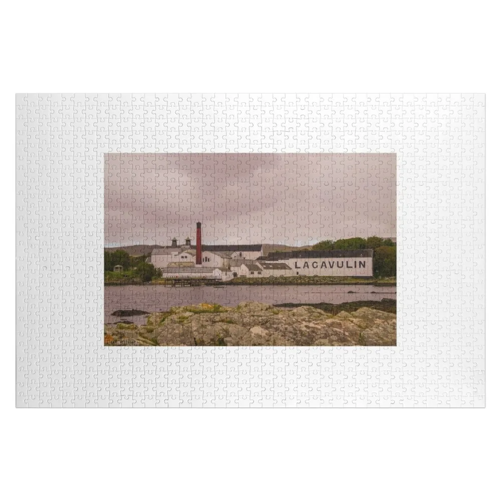 

Lagavulin Distillery Jigsaw Puzzle Custom Child Customs With Photo Wooden Adults Puzzle