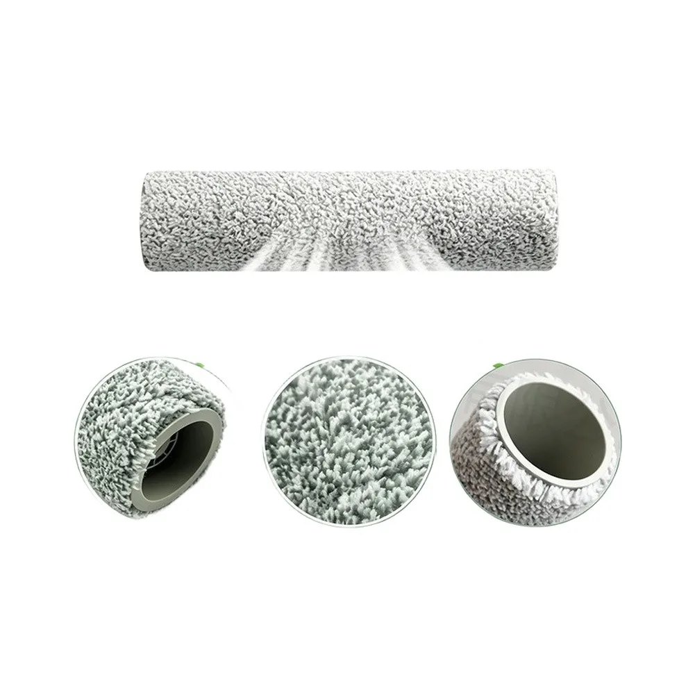2-Pack Grey Roller Brushes for ECOVACS X8 For X9 X11 For T80 For Robot Vacuum Cleaners Precise Fit and Efficient Dust Collection