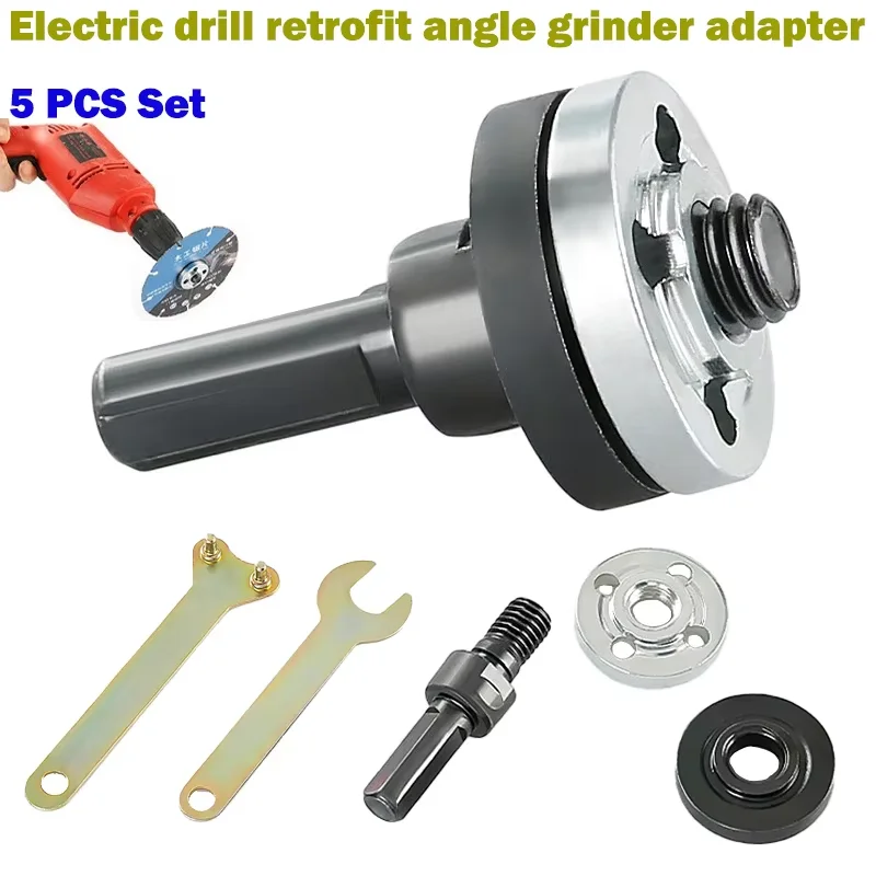 Adaptador de Conexão para Furadeira Elétrica de 10mm para Disco de Corte e Roda de Polimento