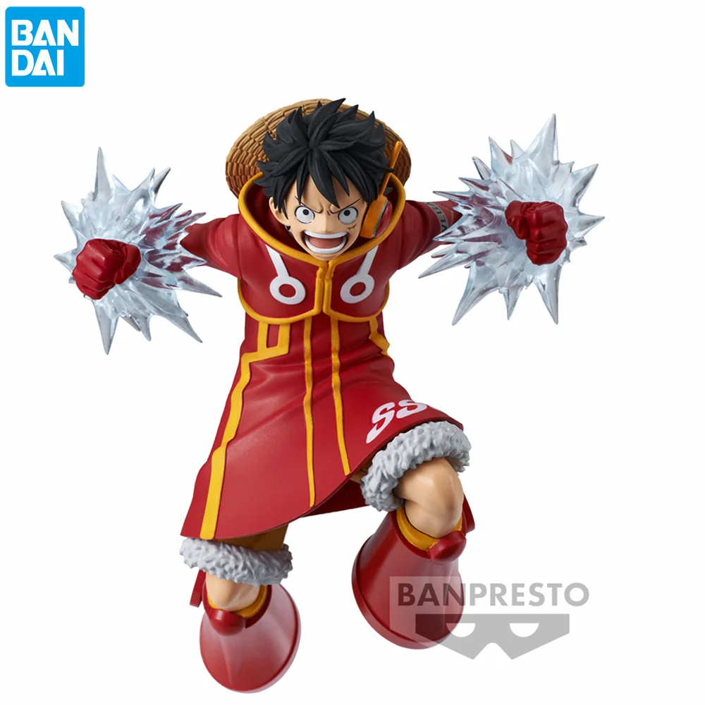 Bandai Anime ONE PIECE BATTLE RECORD COLLECTION MONKEY.D.LUFFY Action Figures BANPRESTO Figurine Model Toys