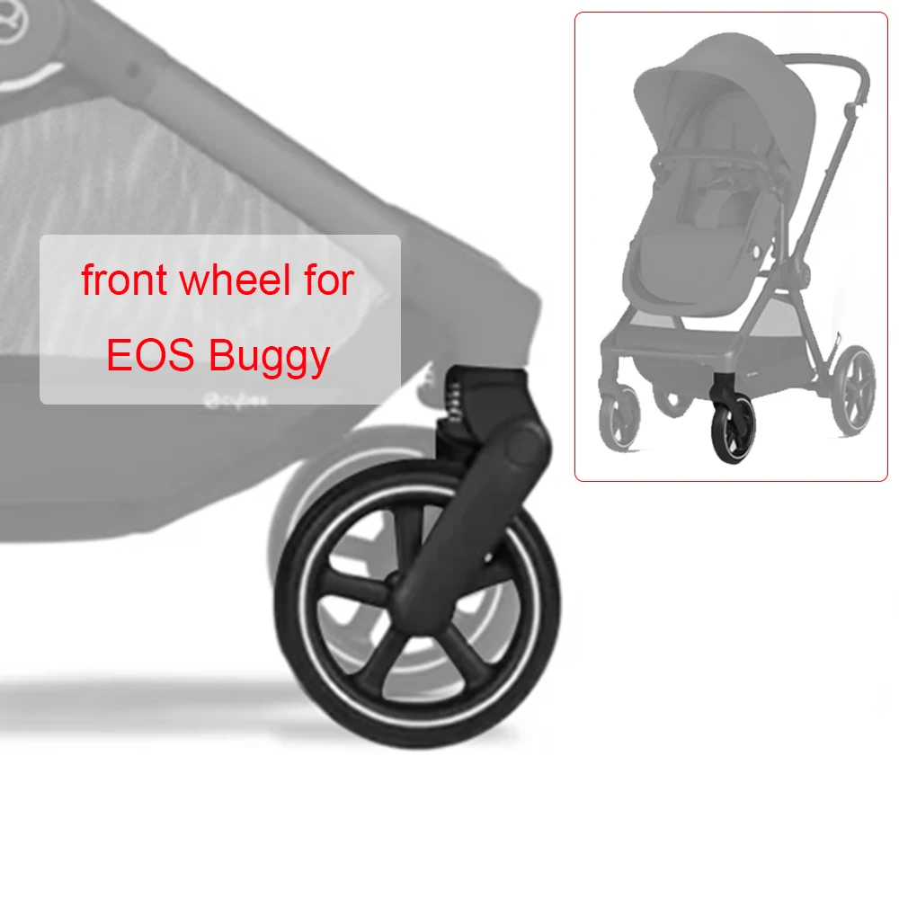 

Переднее колесо для багги Cybex EOS после версии 2024, всего с рамой колеса, прямая замена, аксессуары для детских колясок