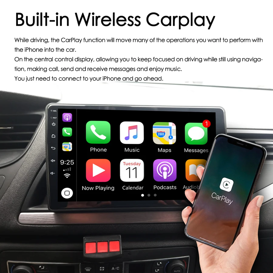 Android 13 Touch Screen AI Voice Car Radio GPS For Citroen C5 2009 2010 2011 2012 2014 Stereo BT Multimedia Video Player CarPlay