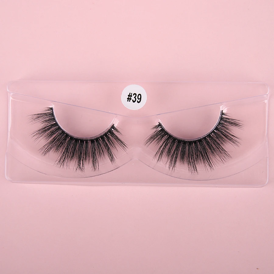 Wholesale Lashes 10/20/30Pairs 3d Mink Eyelashes Natural Mink Lashes False Eyelashes Extension Makeup Faux Cils In Bulk