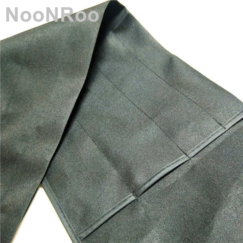 NooNRoo 100% Baumwolltasche für Fliegenruten, 4-teiliger Rutenkoffer, schwarze Farbe, hochwertige Fliegenfischerruten-Tasche, 3 Stück/Tasche – Detail 7