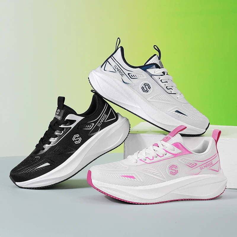 New Unisex Lightweight Outdoor Sports Running Shoes Professional Marathon Mountain Road Running Shoes for All Seasons Travel