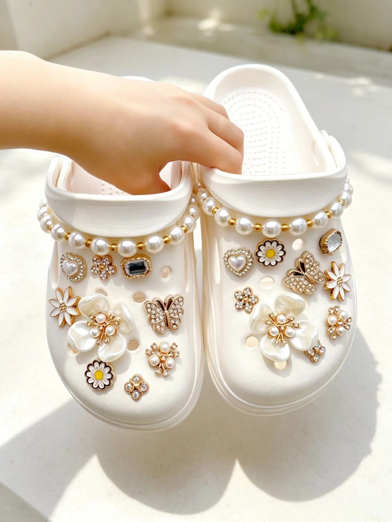 20-piece shoe decoration DIY casual shoe decoration - An interesting and multi-functional way to personalize your footwear