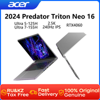 2024 Acer Predator Triton Neo Gaming Laptop 16 Inch 2.5K 240Hz IPS Screen Notebook Ultra7-155H 32GB 1TB RTX4060 Netbook Computer