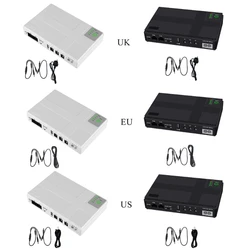 Mini UPS Battery Backup Uninterruptible Power Supply for WiFi Router Webcam Attendance Machine 5V 9V 12V POE LAN