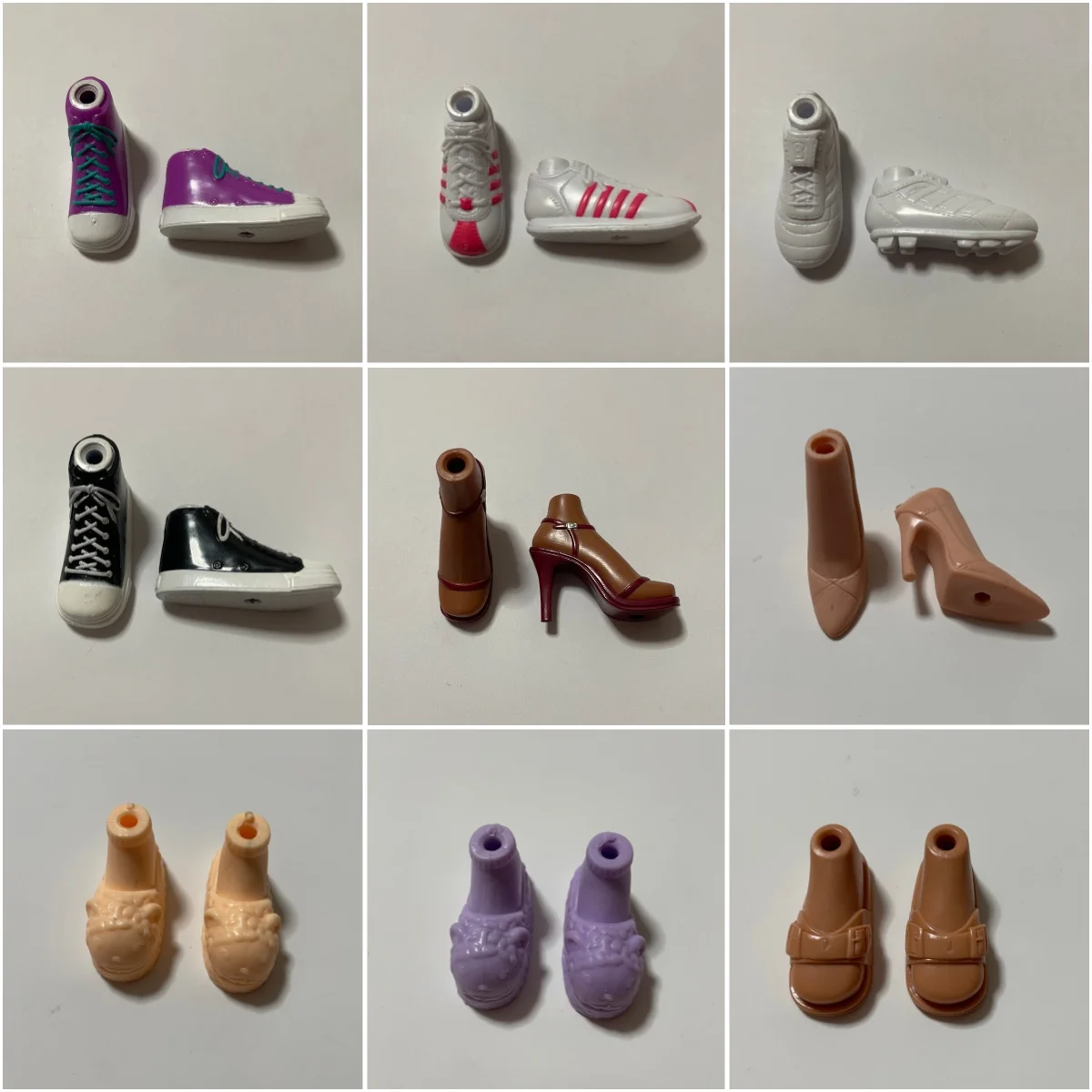 Toy doll Shoes, Sports Shoes, High Heels, Casual Shoes, Suitable for Modifying to Make the Toys Look Cute and Personalized.