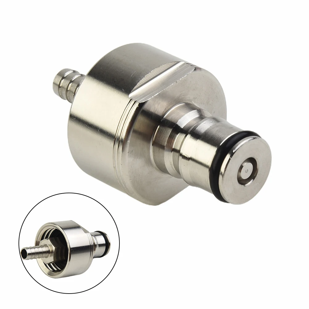 Stainless Steel Carbonation Cap Ball Lock Cap Fit Soft Drink PET Bottles For Home Brewing Beer Fruit Juice Accessories