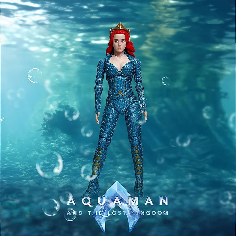 ألعاب Fondjoy DC Mera موديل 1/9 مجسم شخصية Aquaman and the Lost Kingdomrole نموذج عمل ألعاب قابلة للجمع متوفرة هدايا للأولاد