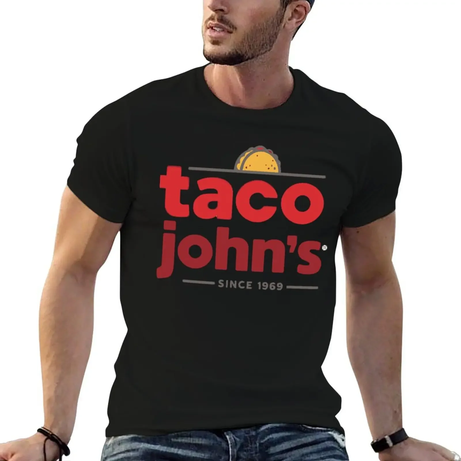 Taco Johns Mexican T-Shirt plus sizes sweat Men's clothing