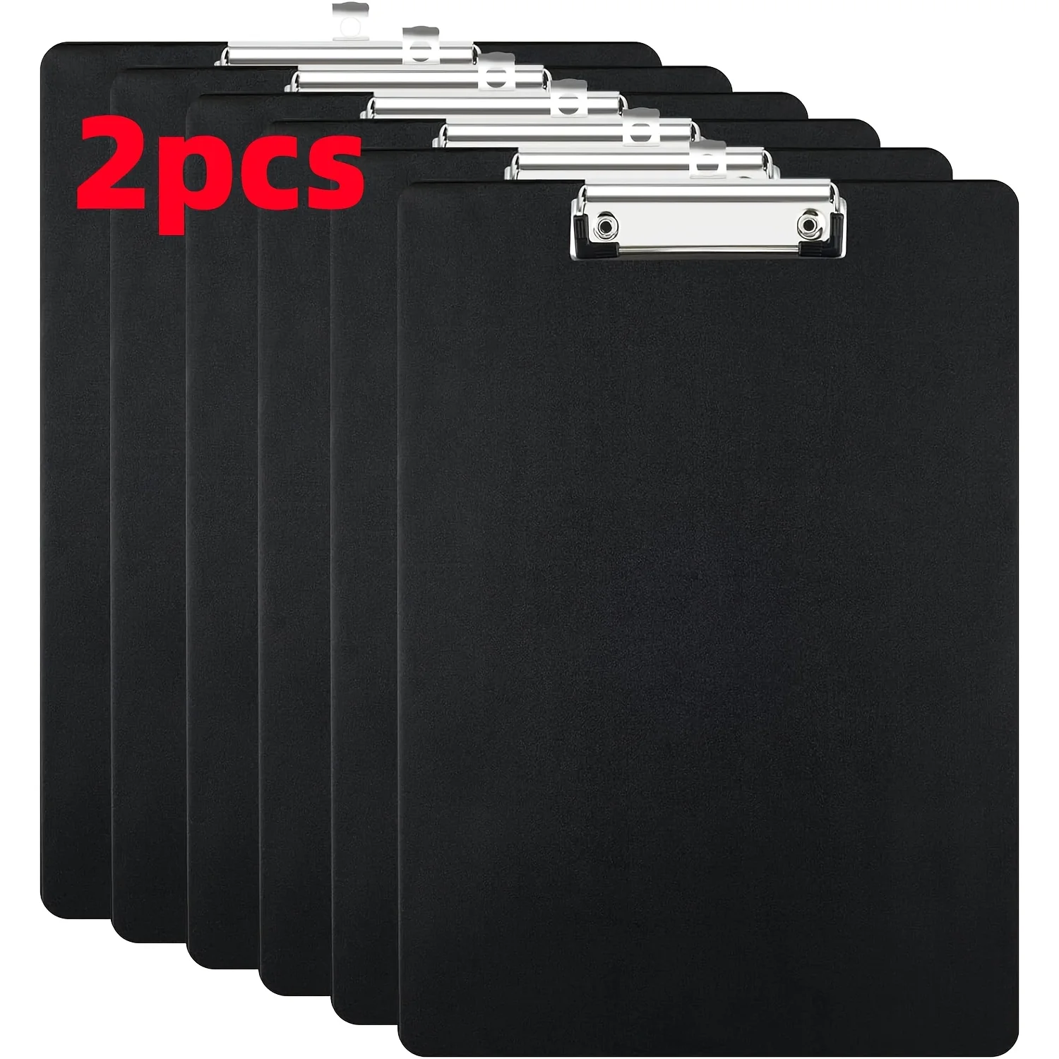 1/2pcs A4 Clipboard, Clipboard Folder, Writing Board with Binder Clip, Metal Clip, Suitable for Notes, Documents, and Drawings