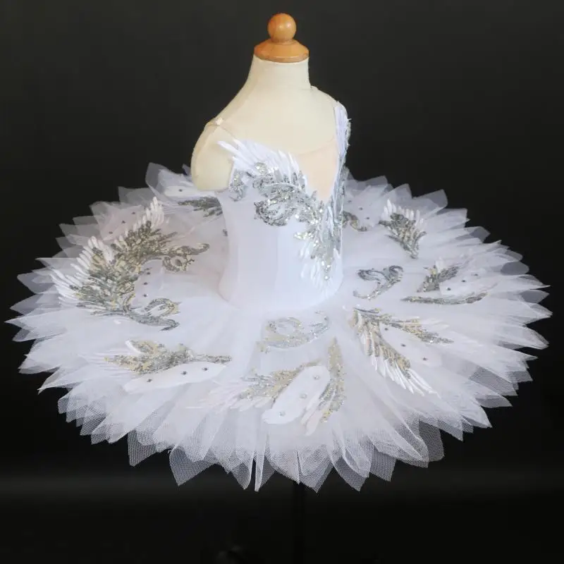 

White Professional Ballet Tutu White Swan Lake Girl And Women Adult Ballerina Party Dance Costumes Ballet Tutu Balett Dress Girl