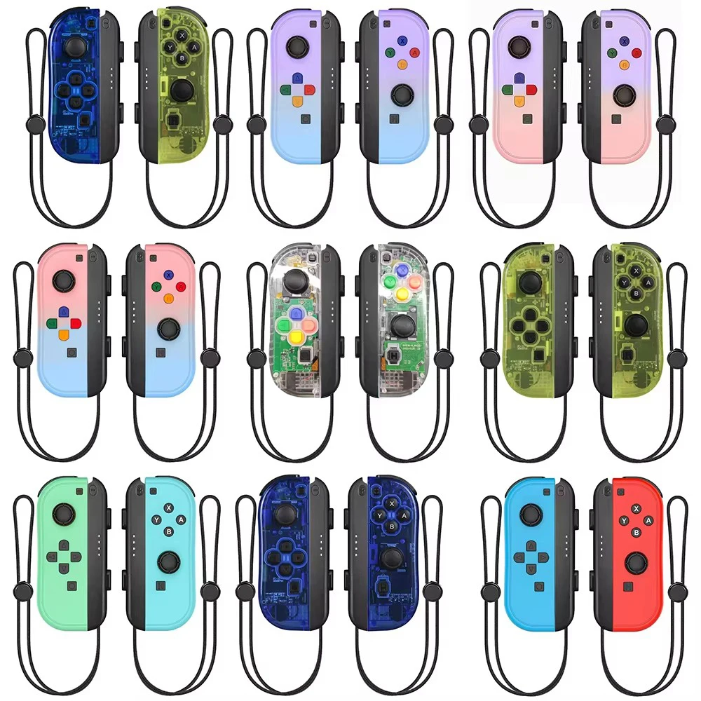 

Новый беспроводной геймпад Joy Pad для Nintendo Switch с несколькими цветами, двойной вибрацией и джойстиком.