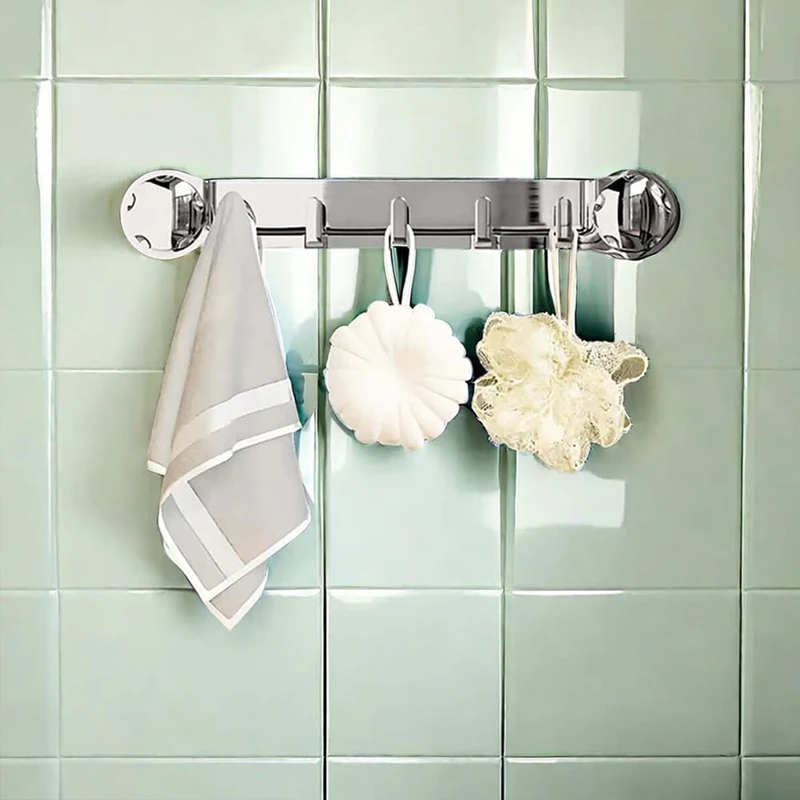 

The Newmultifunctional Sucker Hook Towel Rack On Bathroom Wall Hat For Hanging Towels Towel Hat Rack Bathroom Hook