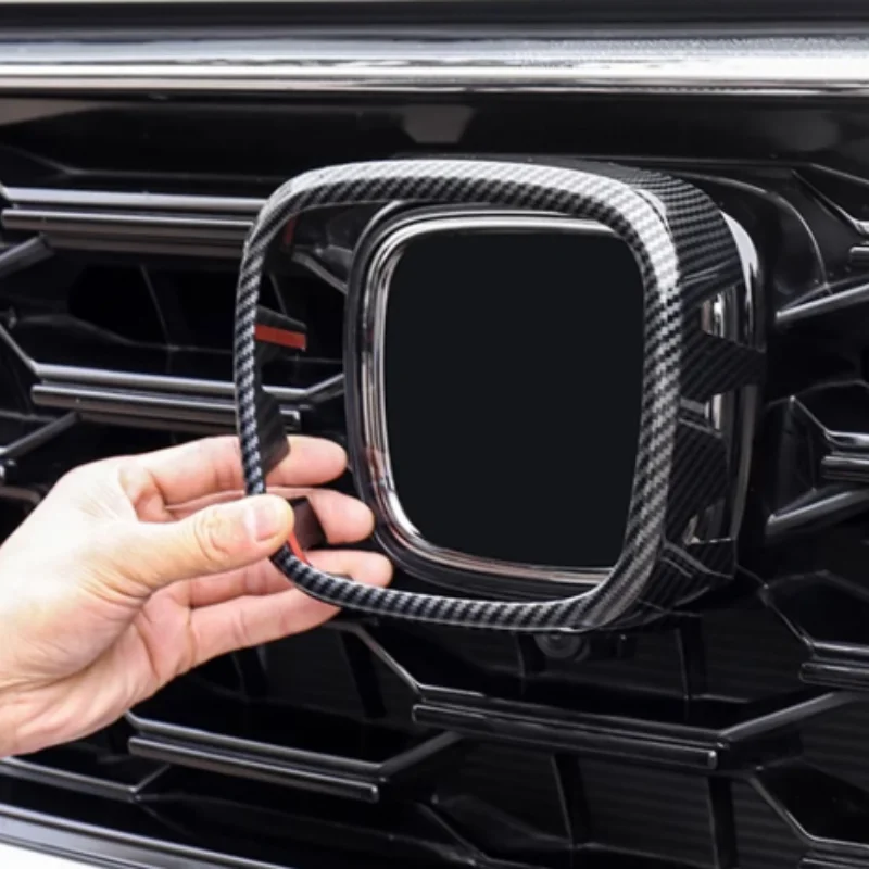 

Car Exterior Accessories For Honda CRV 2023 Front Grill Grille Logo Frame ABS Styling Molding