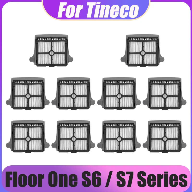 

HEPA Filters Kit for Tineco Floor One S6 / S7 Pro / S7 Combo / S7 Flashdry / Switch S7 / S7 Steam Vacuum Cleaner Accessories