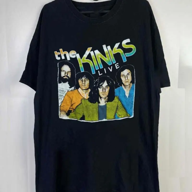 

Футболка Baseball Tour The Kinks, все размеры S 5Xl Pp1648