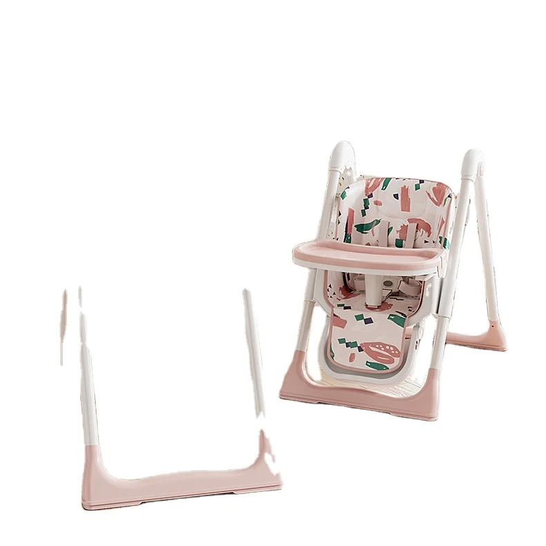 4 wheels baby high chair 3 in 1 from China manufacturer supplier