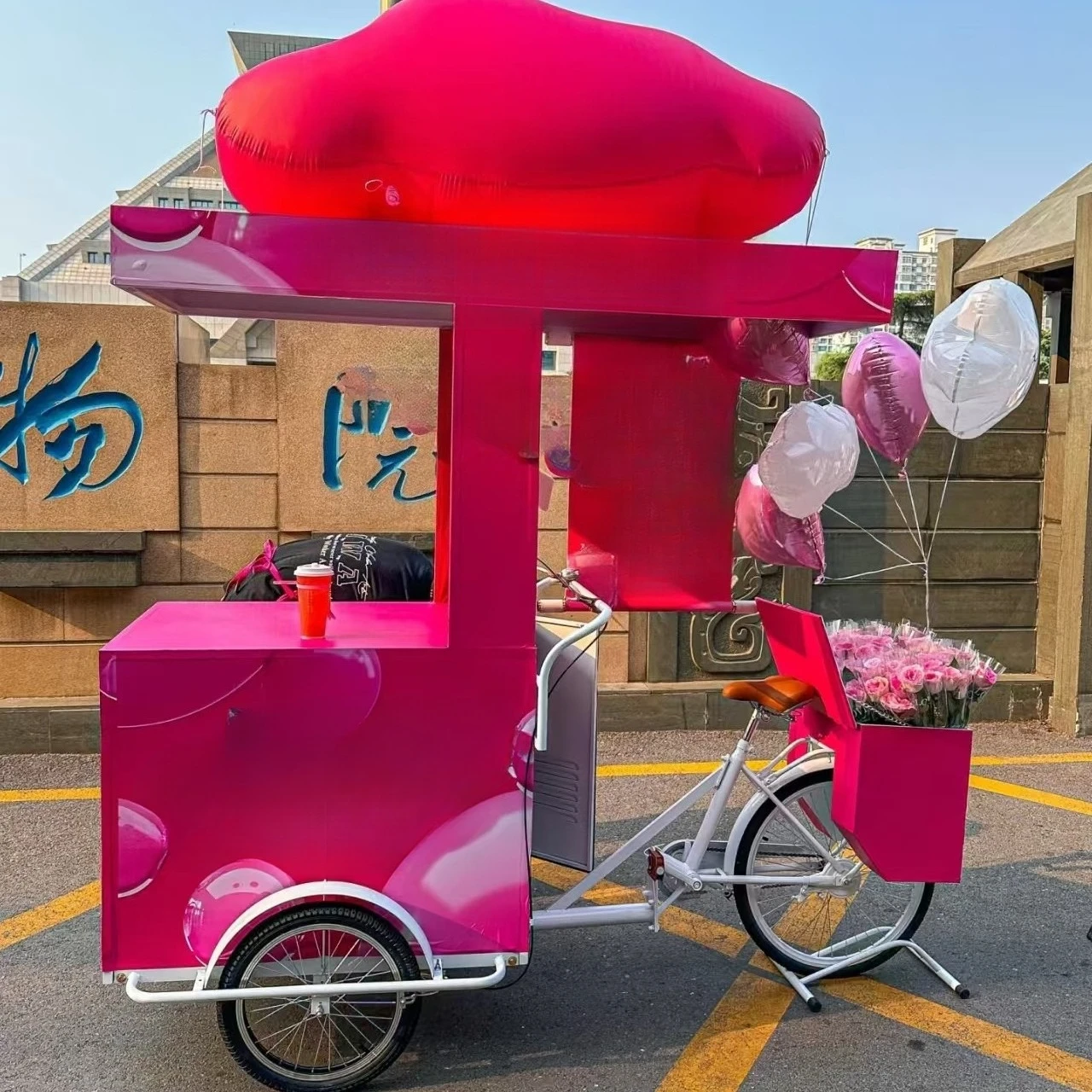 Tricycle de vente ambulante pe - Outdoor Furniture Exhibition avis et prix