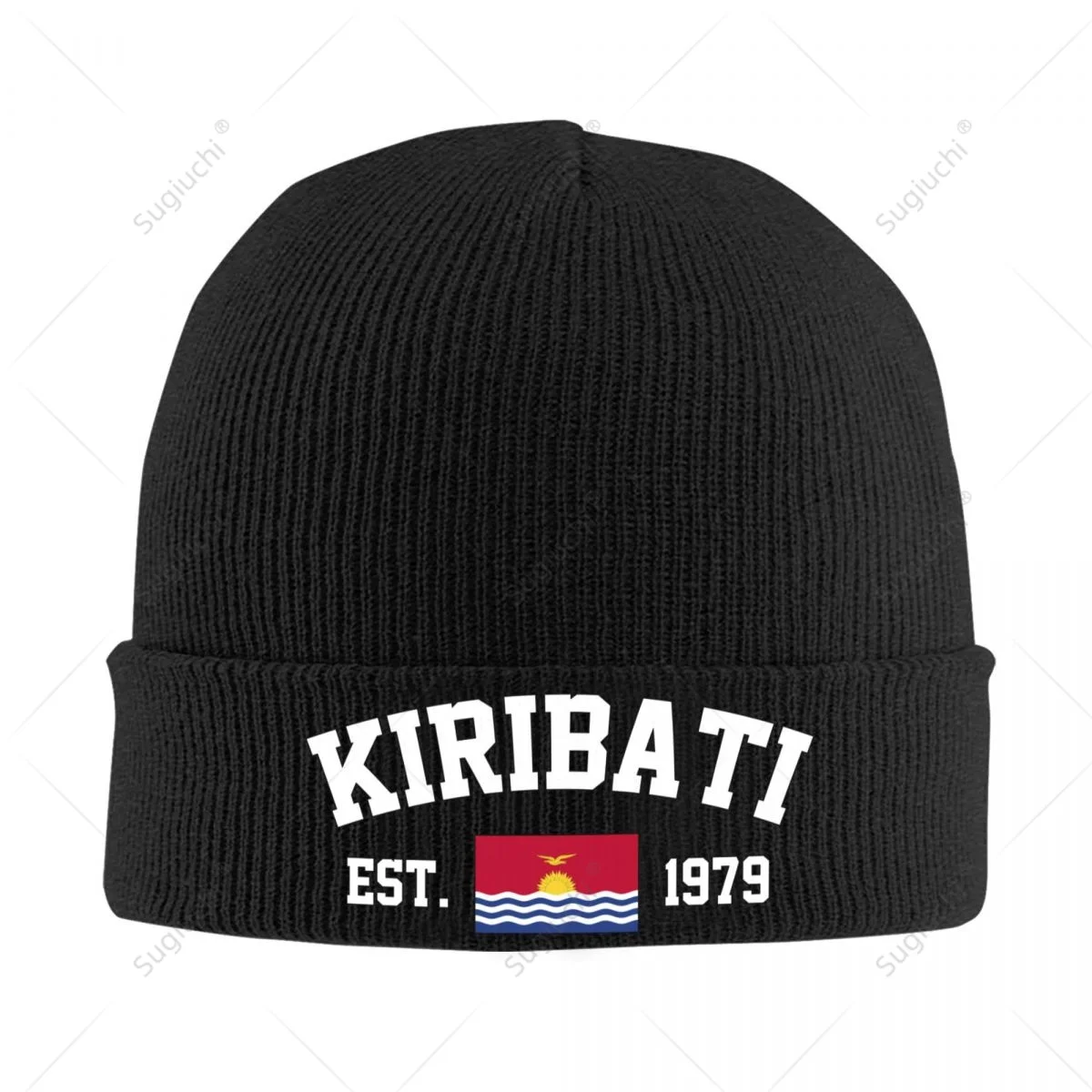 

Unisex Kiribati EST.1979 Knitted Hat For Men Women Boys Winter Autumn Beanie Cap Warm Bonnet